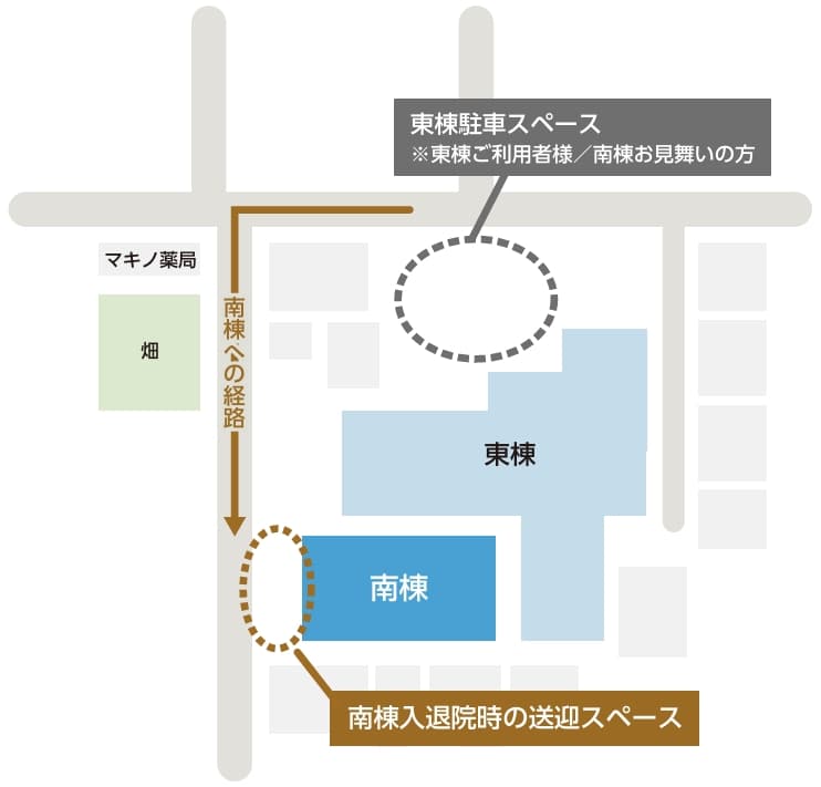 駐車場のご案内