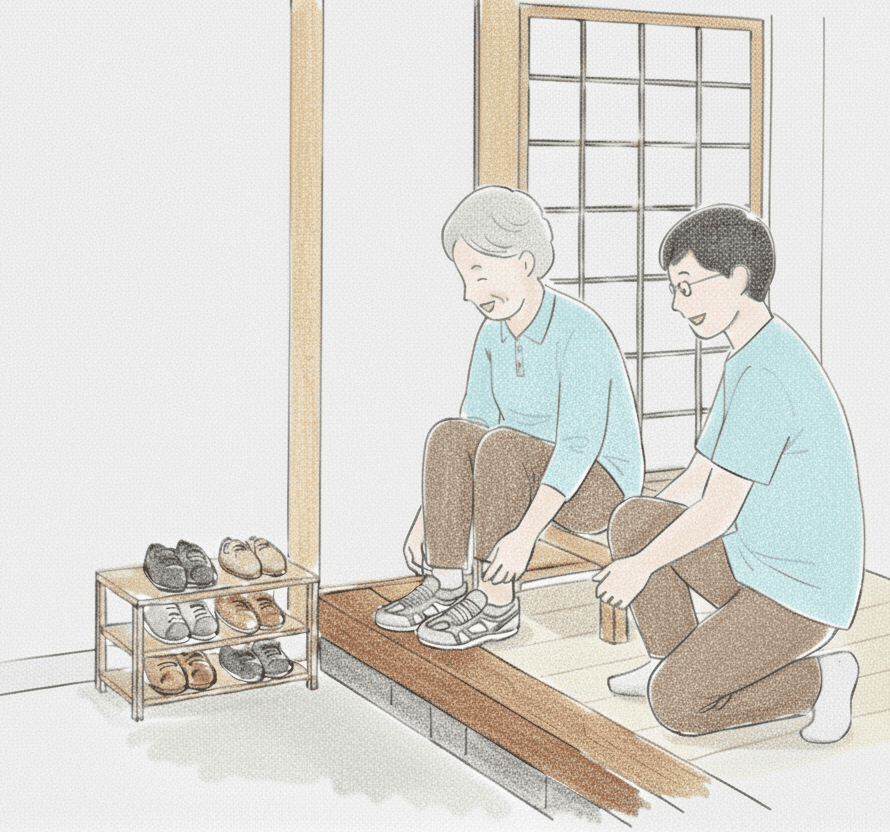 リハビリテーションの3つの段階:急性期、回復期、生活期の流れ